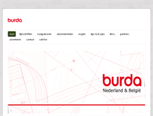 Tablet Screenshot of burda-bladen.com